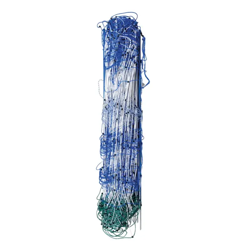 AKO Schafnetz Titan LIGHT Premium Netz, 50m blau/weiß, 90cm, Einzelspitze Rabatt